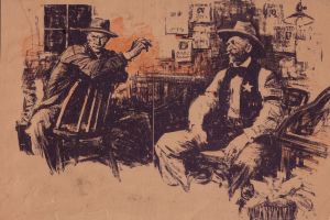 John Russell Fulton Blook Book Illustration